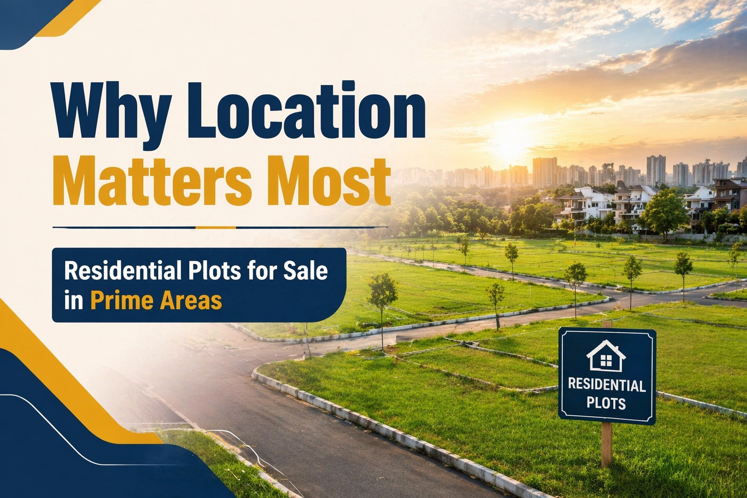 Best Residential Plots for Sale at Prime Locations
